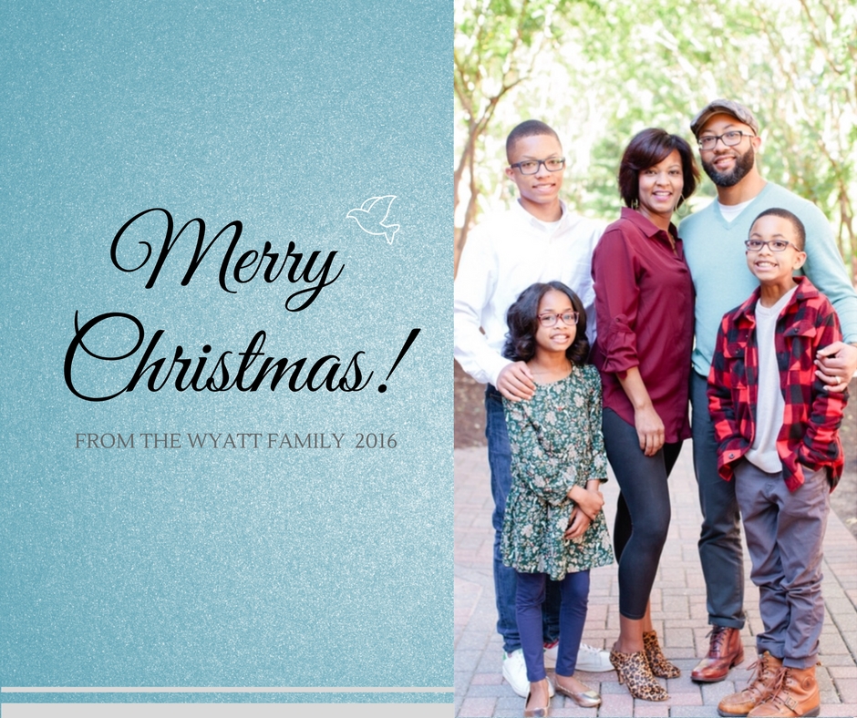 Merry Christmas From Artist Norman Wyatt, Jr. And Family